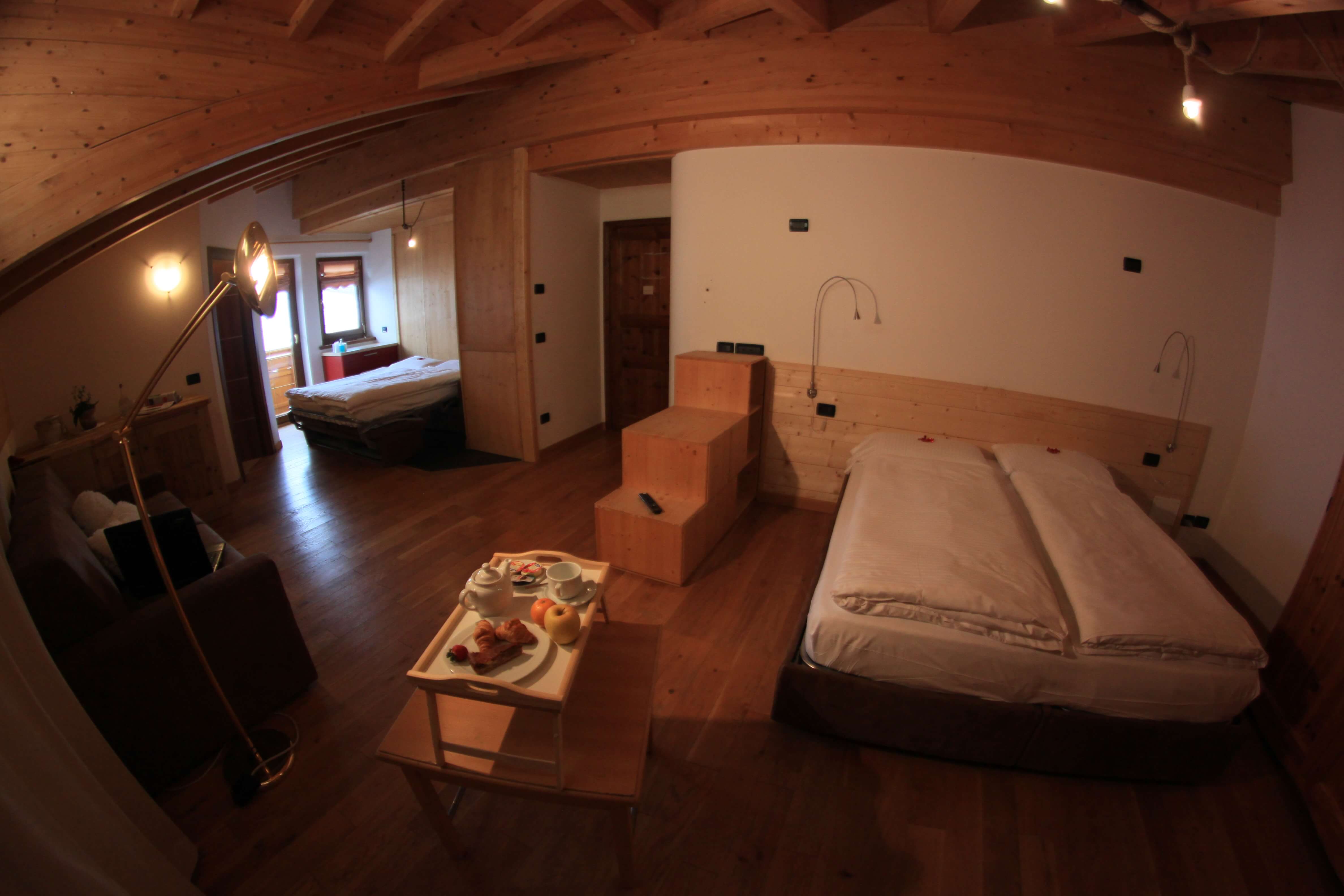 Camere per famiglie all'Hotel del Bosco a Livigno: family room 2