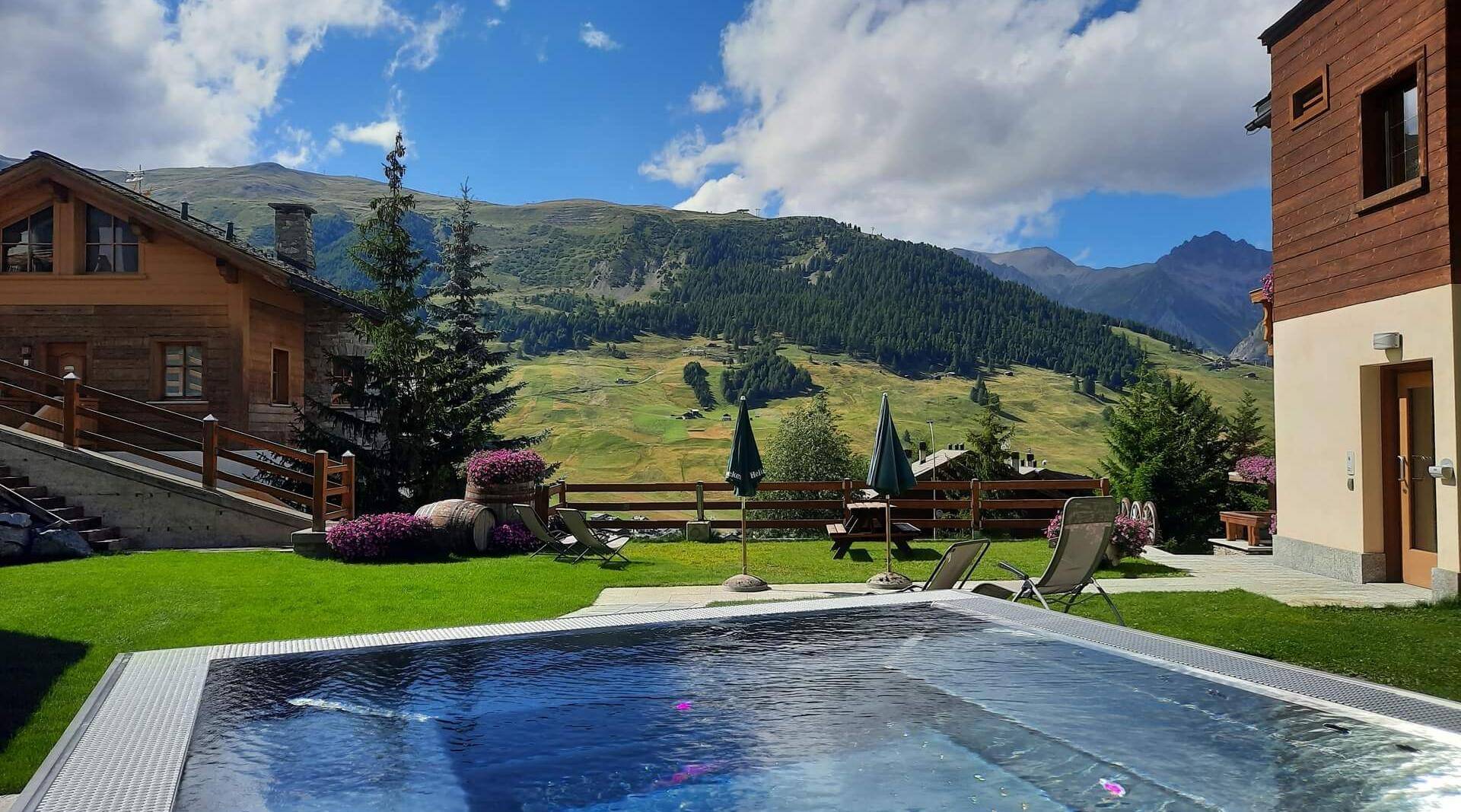 Esterno Hotel del Bosco a Livigno