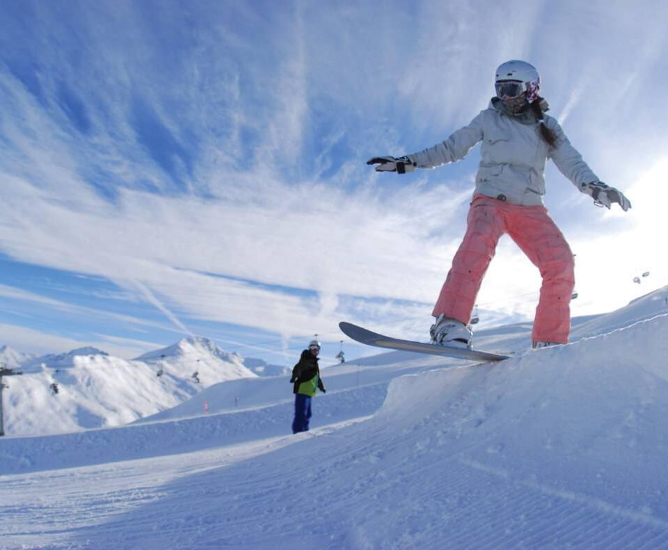 Lo snowboard in Livigno